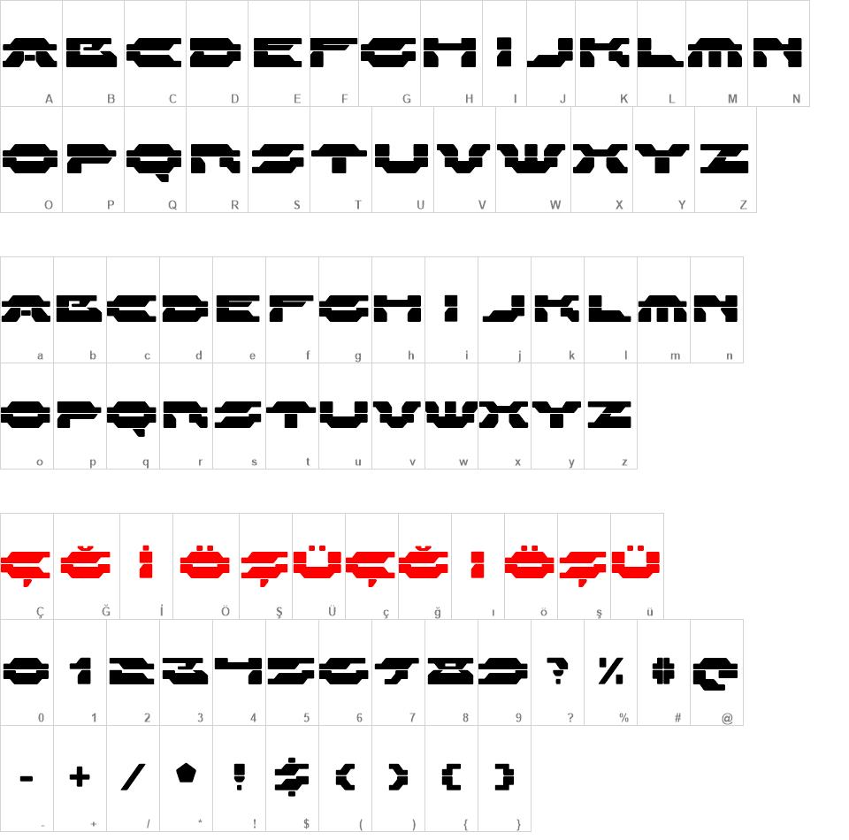 zelega zenga  font